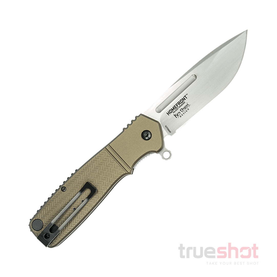 CRKT - Homefront - Brown - Aluminum - AUS-8 - 3.50"