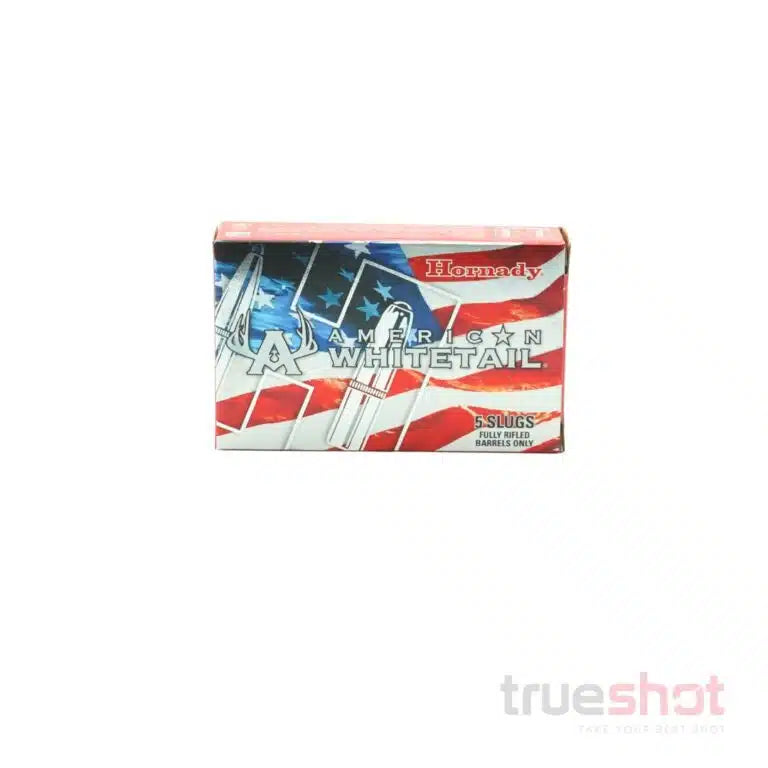 Hornady - American Whitetail - 12 Gauge - InterLock Slug - 2.75" - 325 Grain - 1825 FPS