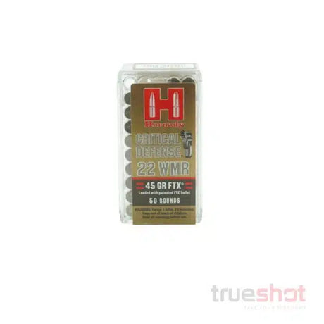 Hornady - Critical Defense - 22 WMR - 45 Grain - FTX