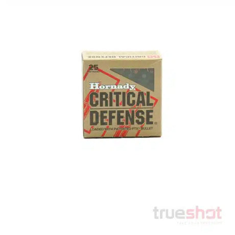 Hornady - Critical Defense - 25 Auto - 35 Grain - FTX