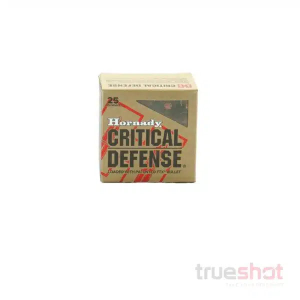 Hornady - Critical Defense - 38 Special +P - 110 Grain - FTX