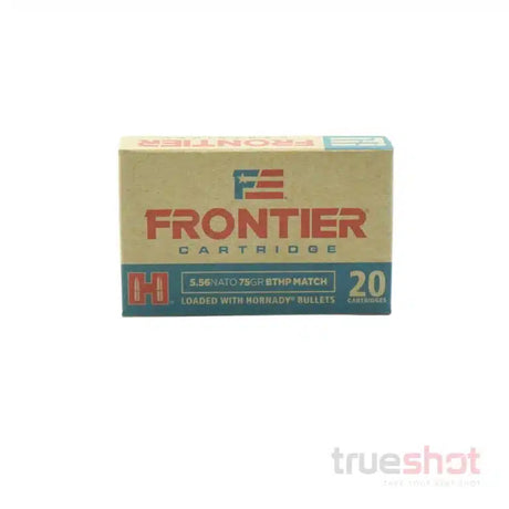 Hornady - Frontier - 5.56x45mm - 75 Grain - BTHP Match