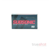 Hornady - Subsonic - 30-30 Win - 175 Grain - Sub-X