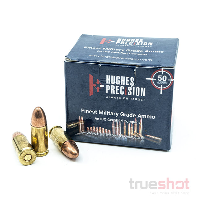 Hughes Precision 9mm 124gr FMJ