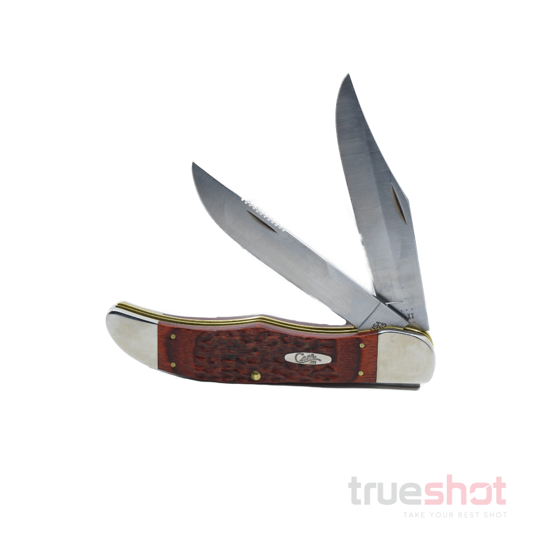 Hunter Folding Knife - Jigged - Staminwood