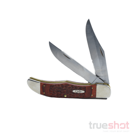 Hunter Folding Knife - Jigged - Staminwood