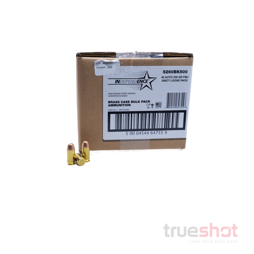 Independence .45 ACP 230 Grain FMJ