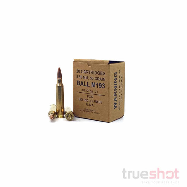 Indian Ordnance 556 55 Grain FMJ