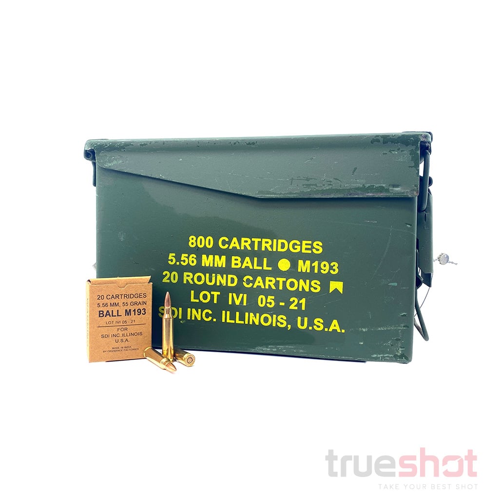 Indian Ordnance - 5.56x45mm - 55 Grain - FMJ