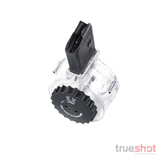 KCI - AR-15 - 223/5.56 - 50 Round - Clear / Black - Polymer Drum Magazine