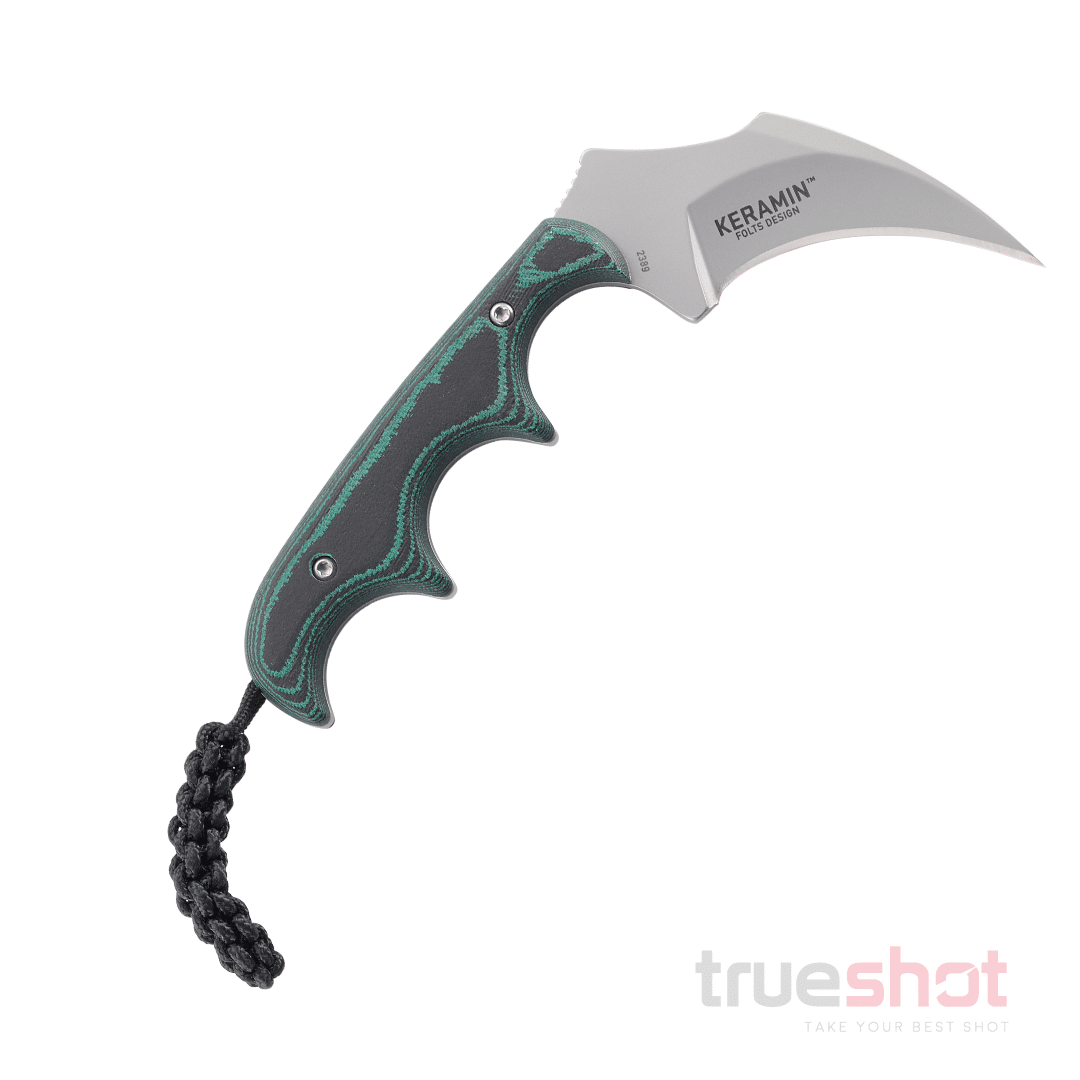 CRKT - Folts Minimalist Keramin - Green - G-10 - Stainless Steel - 2.31"