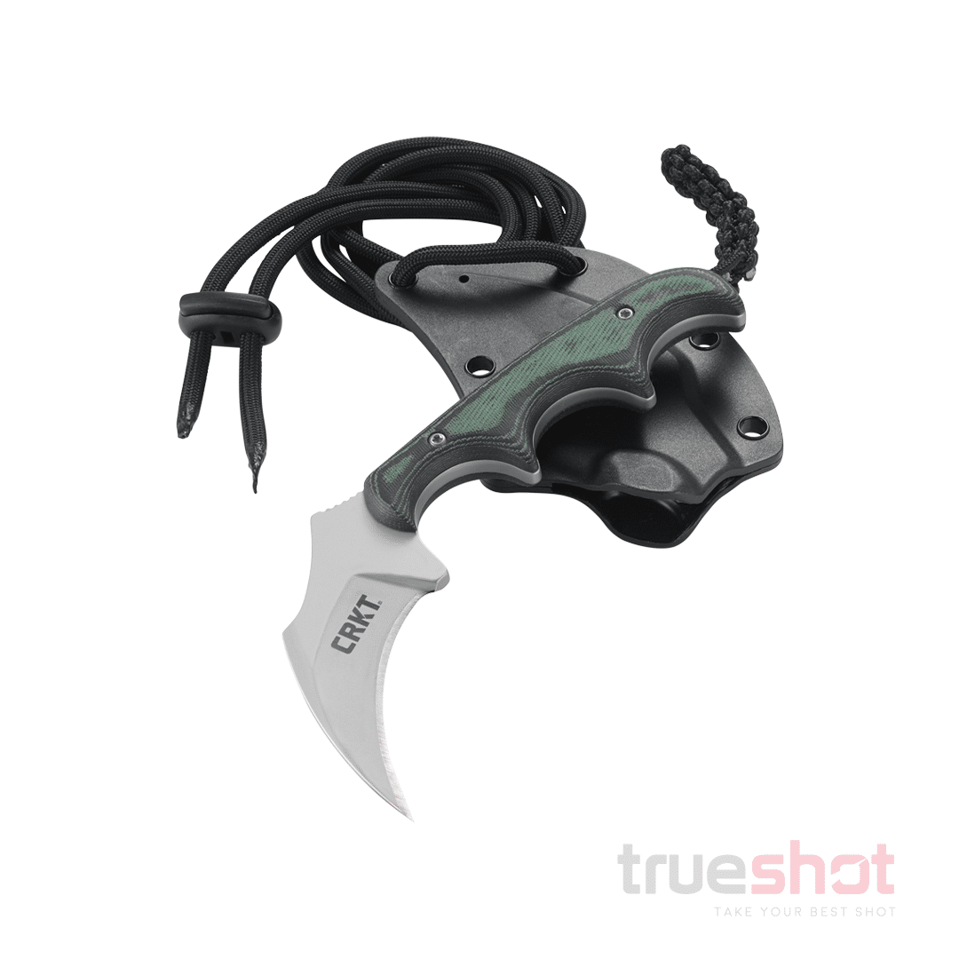 CRKT - Folts Minimalist Keramin - Green - G-10 - Stainless Steel - 2.31"