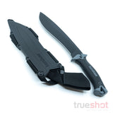 Kershaw - Camp 10 - Black Rubber - Satin - Stainless Steel - 10.00"