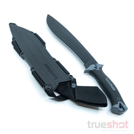 Kershaw - Camp 10 - Black Rubber - Satin - Stainless Steel - 10.00"