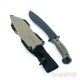 Kershaw - Camp 10 - Tan Rubber - Black - Stainless Steel - 10.00"