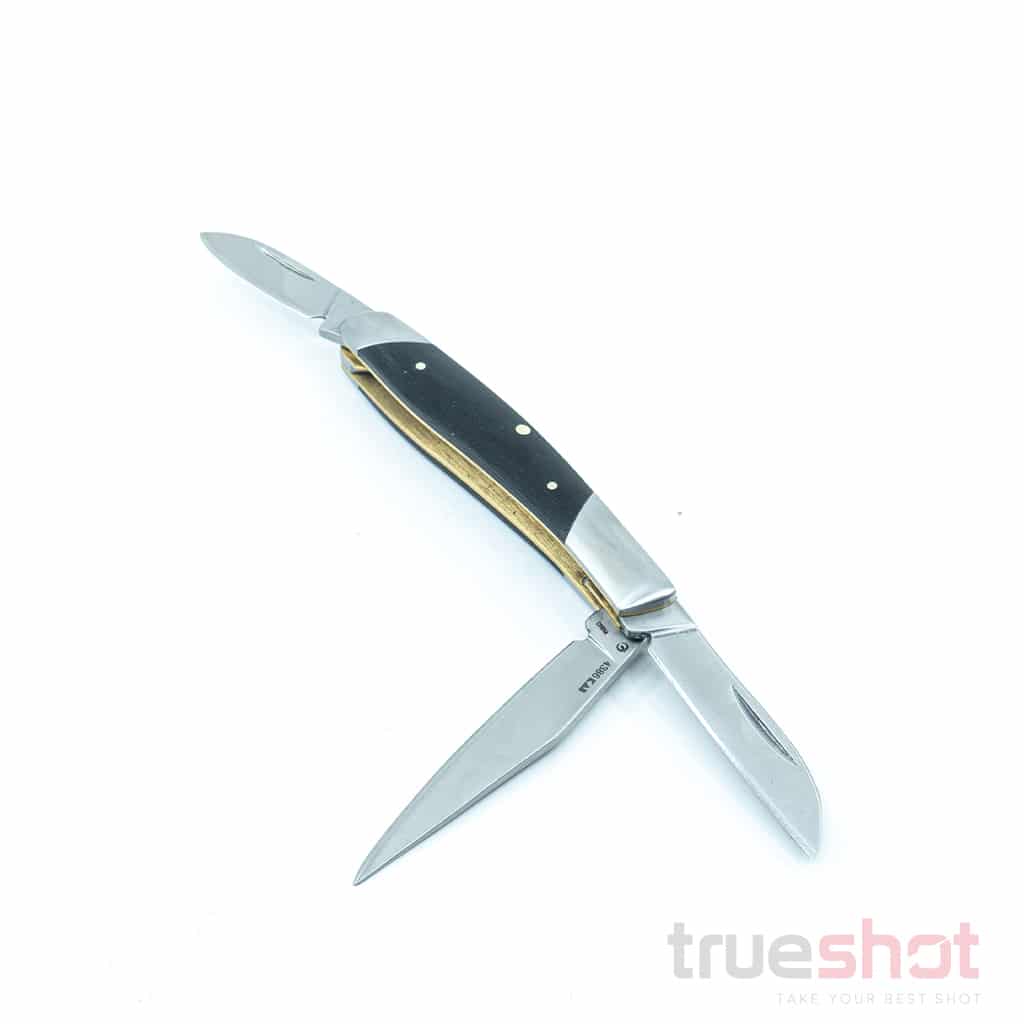 Kershaw Iredale, 3 Blades, Black Canvas Micarta, Satin, 2.60 Inch Blade Length