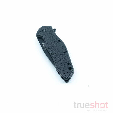 Kershaw - Kuro Serrated - Black GFN - Black - 8Cr13MoV - 3.125"