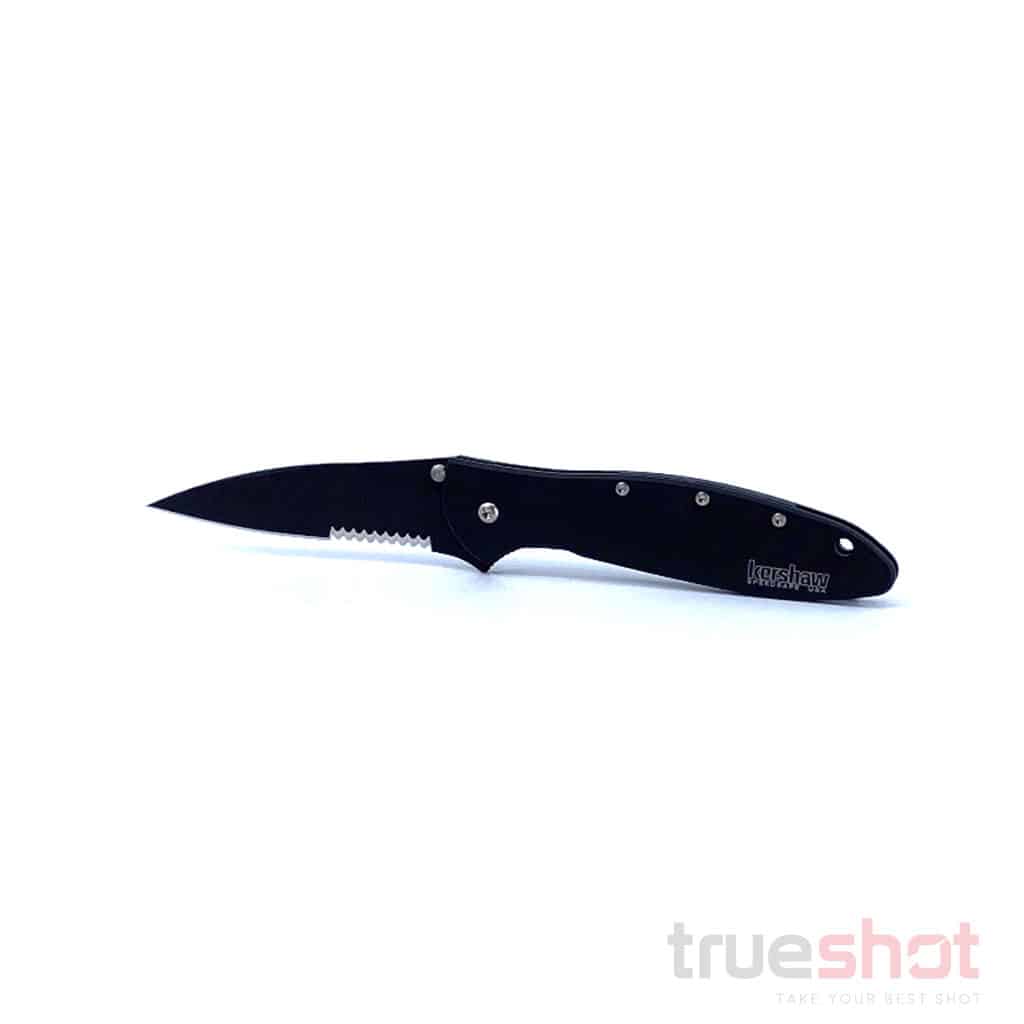 Kershaw - Leek - Black - Serrated - Sandvik 14C28N - 3.00"