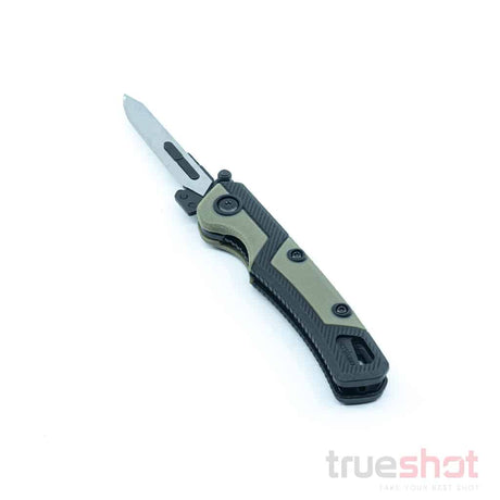 Kershaw Lonerock, Polymer/Rubber Satin, Stainless Steel 2.75 Inch Blade Length