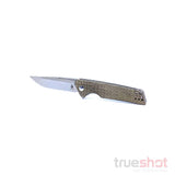 Kizer - Lan -  Green - Micarta - Bohler N691 - 3.50"