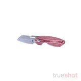 Kizer -  October -  Red - Micarta - CPM 20CV - 2.875"