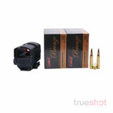 BUNDLE DEAL: Lead & Steel Promethean LP-1 Red Dot Rifle Sight and 200 Rounds of Ammo