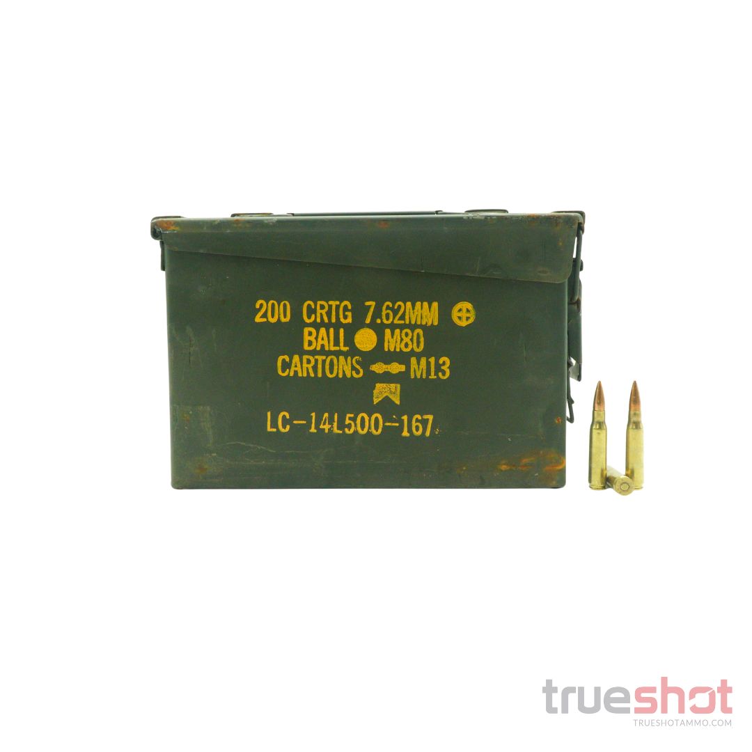Lake City - 7.62x51 - 147 Grain - FMJ - M80
