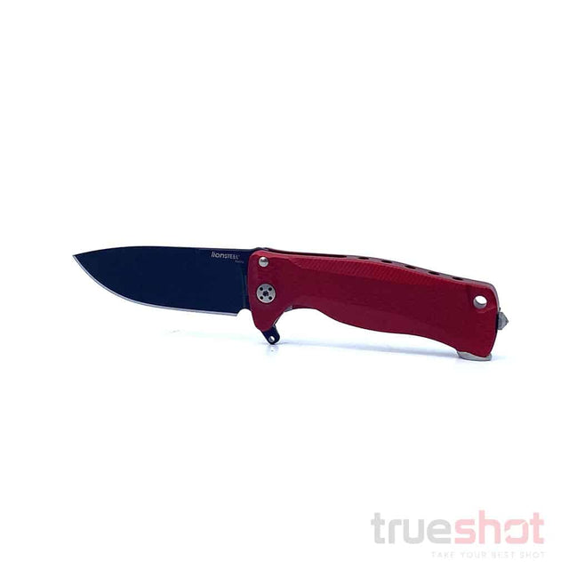 LionSteel-SR22A-RB Red/Black Stonewash