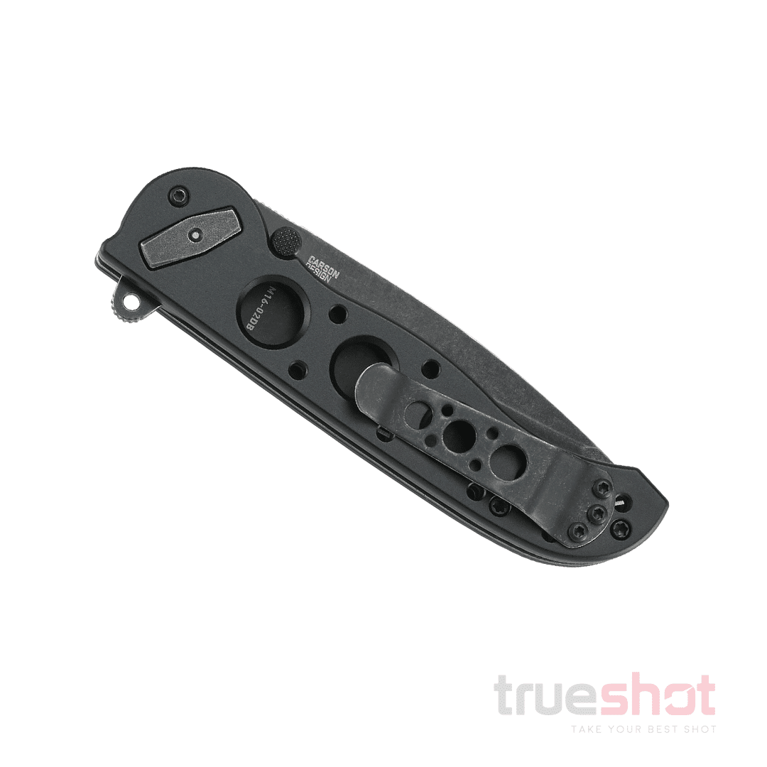 CRKT - M16-02DB Tanto Dead Bolt Lock - Black - Aluminum - D2 - 3.125"