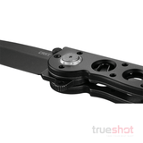 CRKT - M16-02DB Tanto Dead Bolt Lock - Black - Aluminum - D2 - 3.125"