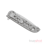 CRKT - M16-02SS Tanto Stainless Steel Frame Lock - Gray - Stainless Steel - Sandvik 12C27 - 3.00"