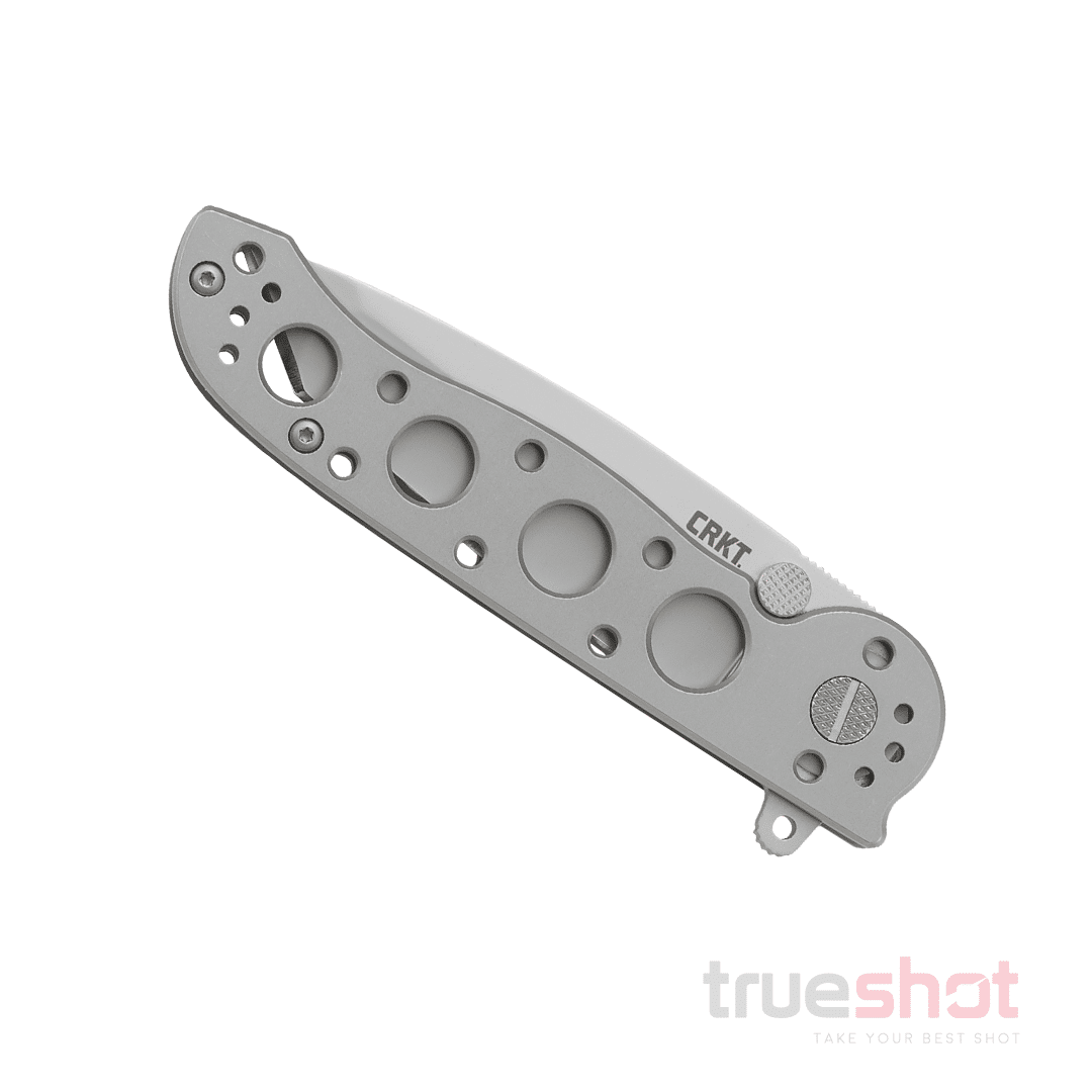 CRKT - M16-02SS Tanto Stainless Steel Frame Lock - Gray - Stainless Steel - Sandvik 12C27 - 3.00"