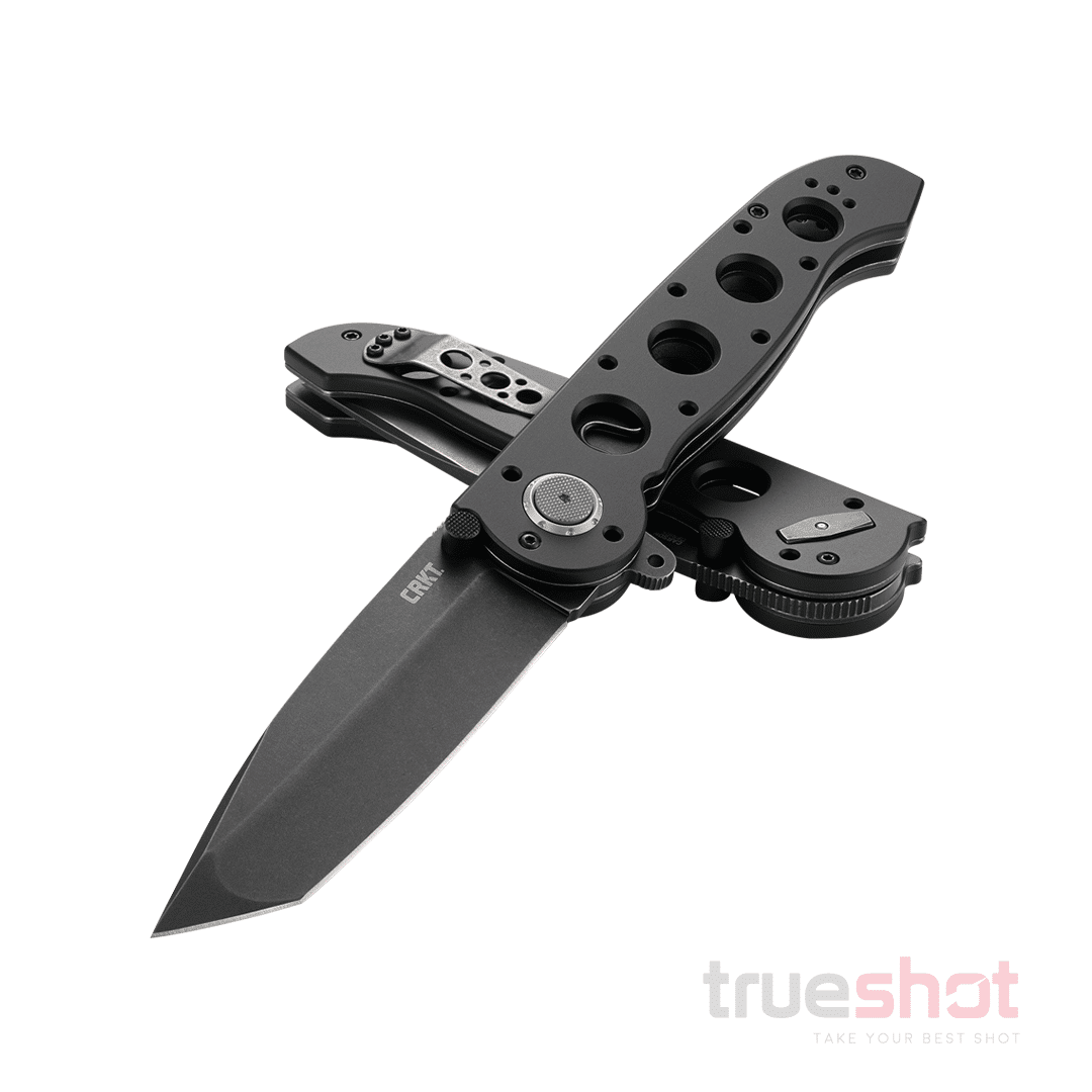 CRKT - M16-04DB Tanto Dead Bolt Lock Flipper - Black - Aluminum - D2 - 3.89