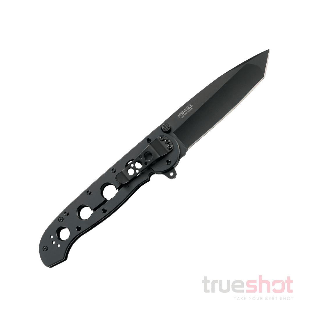 CRKT - M16-04KS Tanto Frame Lock - Black - Stainless Steel - Sandvik 12C27 - 3.875"