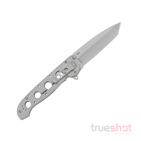 CRKT - M16-04SS Tanto Stainless Steel Frame Lock -Gray - Stainless Steel - Sandvik 12C27 - 3.875"