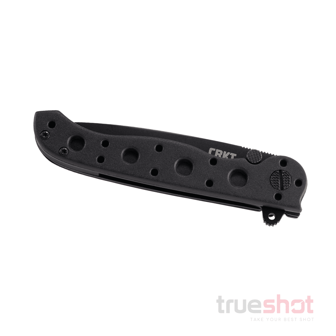 CRKT - M16-10KZ Tanto Serrated Flipper - Black - GFN - Stainless Steel - 3.00"