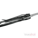 CRKT - M16-10S Tanto Serrated Frame Lock - Black - Stainless Steel - 8Cr13MoV - 3.00"