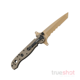 CRKT - M16-13DSFG Tanto Serrated Flipper - Tan - G-10 - Stainless Steel - 3.50"