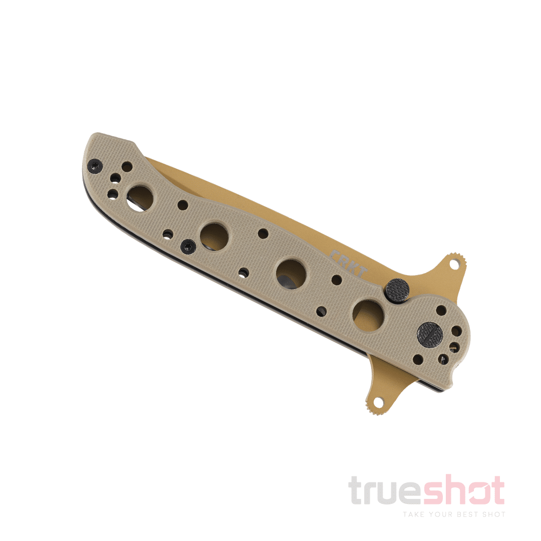 CRKT - M16-13DSFG Tanto Serrated Flipper - Tan - G-10 - Stainless Steel - 3.50"