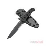 CRKT - M16-13FX Fixed Blade Serrated - Black - G-10 - SK-5 - 4.625"