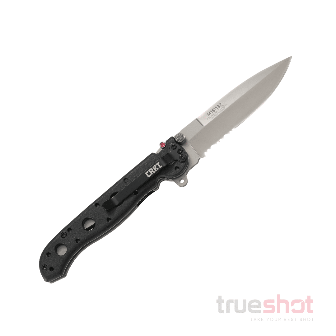CRKT - M16-13Z Zytel Spear Point Serrated - Black - GFN - Stainless Steel - 3.50"