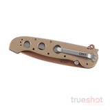 CRKT - M16-14D Desert Tan Tanto Flipper - Tan - Aluminum - AUS-8 - 3.875"