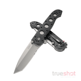 CRKT - M16-14Z Zytel Tanto Serrated Flipper - Black - GFN - AUS-8 - 3.875"