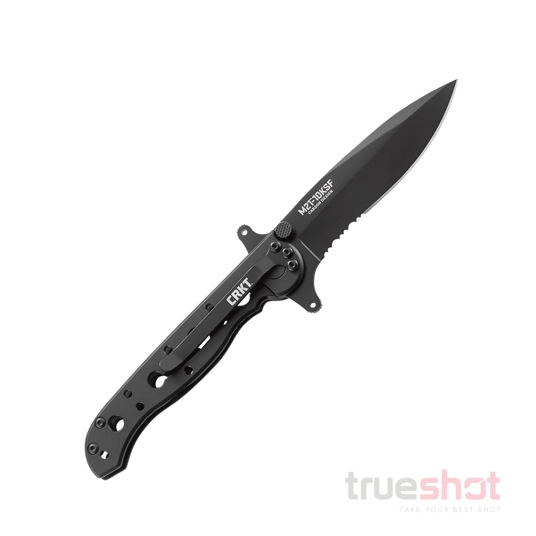 CRKT - M21-10KSF Serrated - Black - Stainless Steel - Stainless Steel - 3.125"