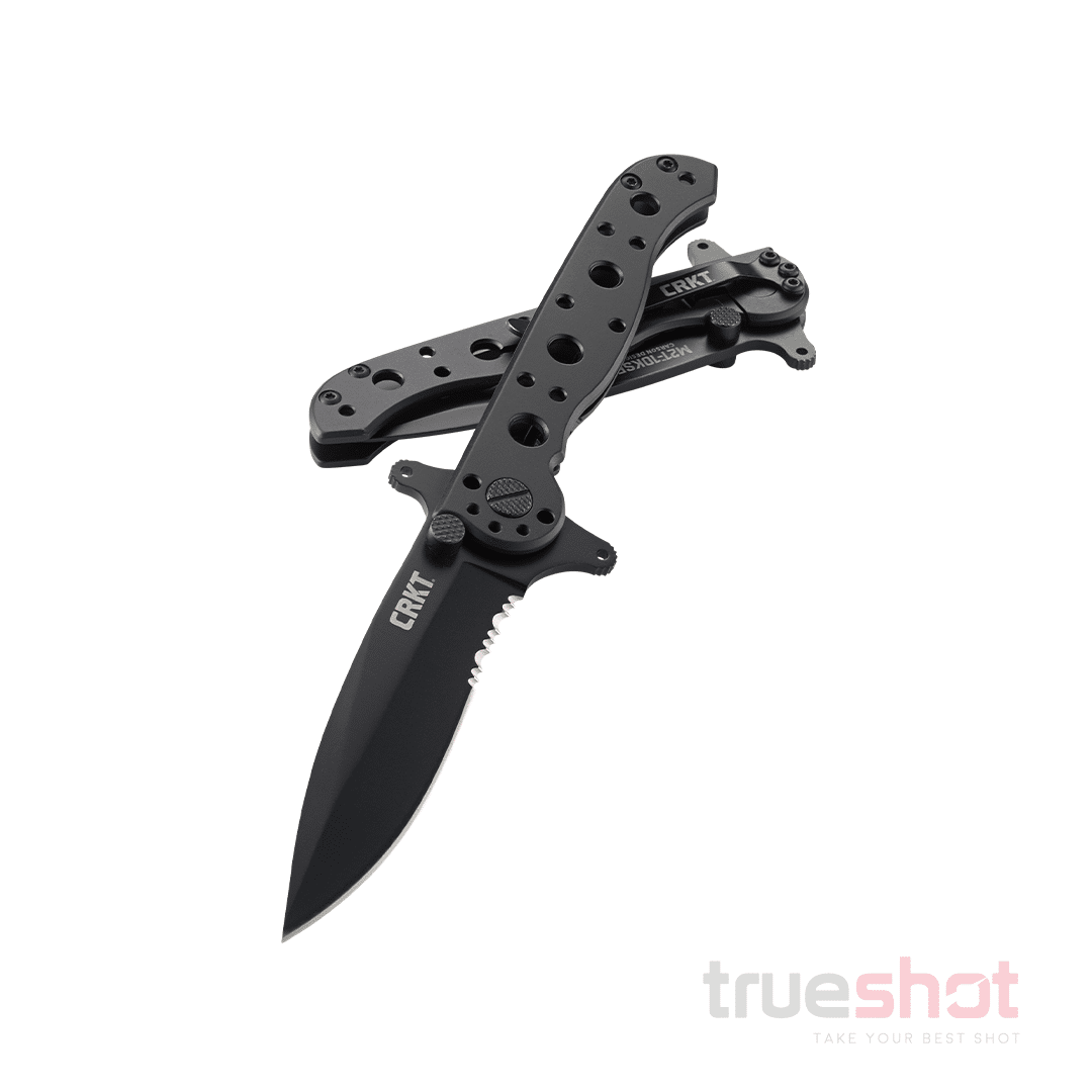CRKT - M21-10KSF Serrated - Black - Stainless Steel - Stainless Steel - 3.125"