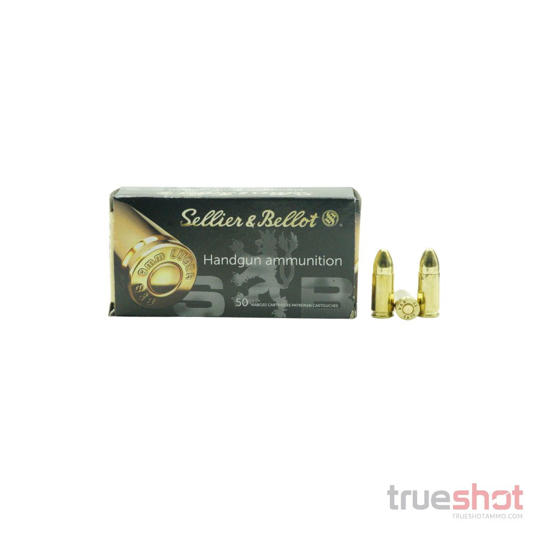 OPTIC BUNDLE: Holosun - HS507 COMP - Red Dot Sight and Sellier & Bellot - 9mm - FMJ - 300 Rounds