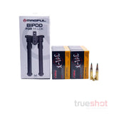 BUNDLE DEAL: Black Magpul MLOK Bipod and 200 Rounds of Ammo