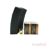 BUNDLE DEAL: 5 BLACK MAGPUL PMAG 40 AR/M4 GEN 3 40 ROUND MAGAZINES AND 200 ROUNDS OF AMMO