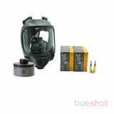 BUNDLE DEAL: Mira Safety CM-6M Gas Mask, NBC-77 Filter, and 200 Rounds of Ammo