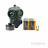 BUNDLE DEAL: Mira Safety CM-7M Gas Mask, NBC-77 Filter, and 200 Rounds of Ammo